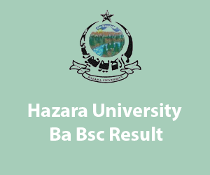 hazara university ba result 2018