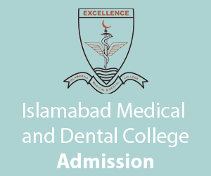 MBBS BDS admission Islamabad Medical & Dental College