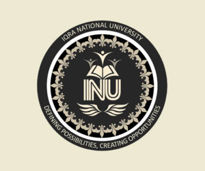 iqra national university logo