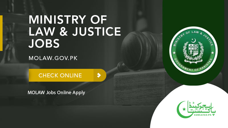 Ministry Of Law Justice Jobs 2023 Application Form Roll No Slip