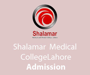 shalamar medical and dental college fee structure 2018