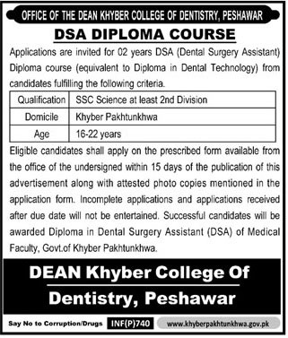 DEAN Khyber College Of Dentistry Peshawar