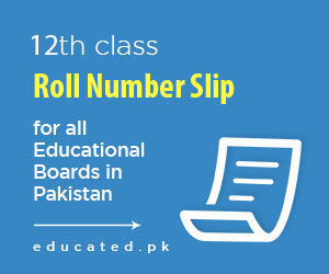 roll number slip intermediate download