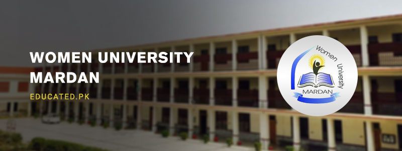 women university mardan WUM admission entry test result merit list