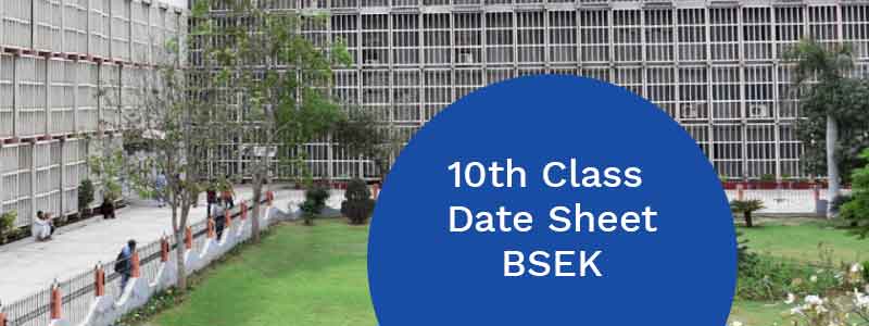 10th class date sheet bsek 2024 Karachi