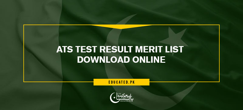 ATS Test Result Merit List Download Online