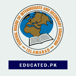 BISE Federal Board Private Admission Form Intermediate