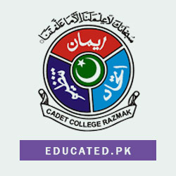 Cadet College Razmak Entry Test Result