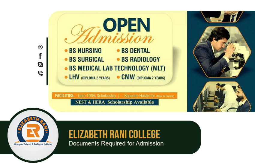 Elizabeth Rani Documents Required for Admission