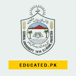 Gomal University DI Khan Admission Last Date to Apply