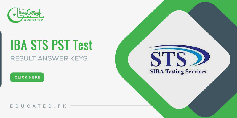 IBA Sukkur STS PST Answer Keys