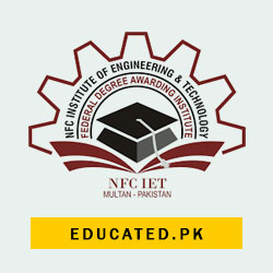 Institute of Engineering and Technology NFC Multan Merit List Download PDF