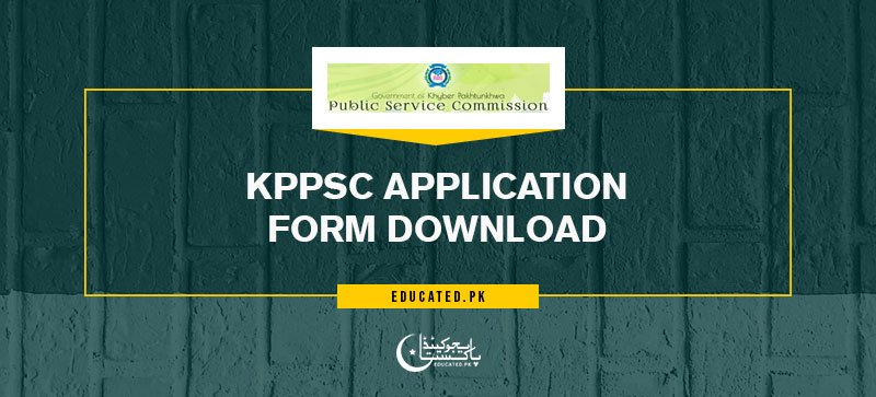 KPPSC Application Form Download