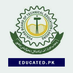 PBTE DAE Date Sheet Lahore Board Download