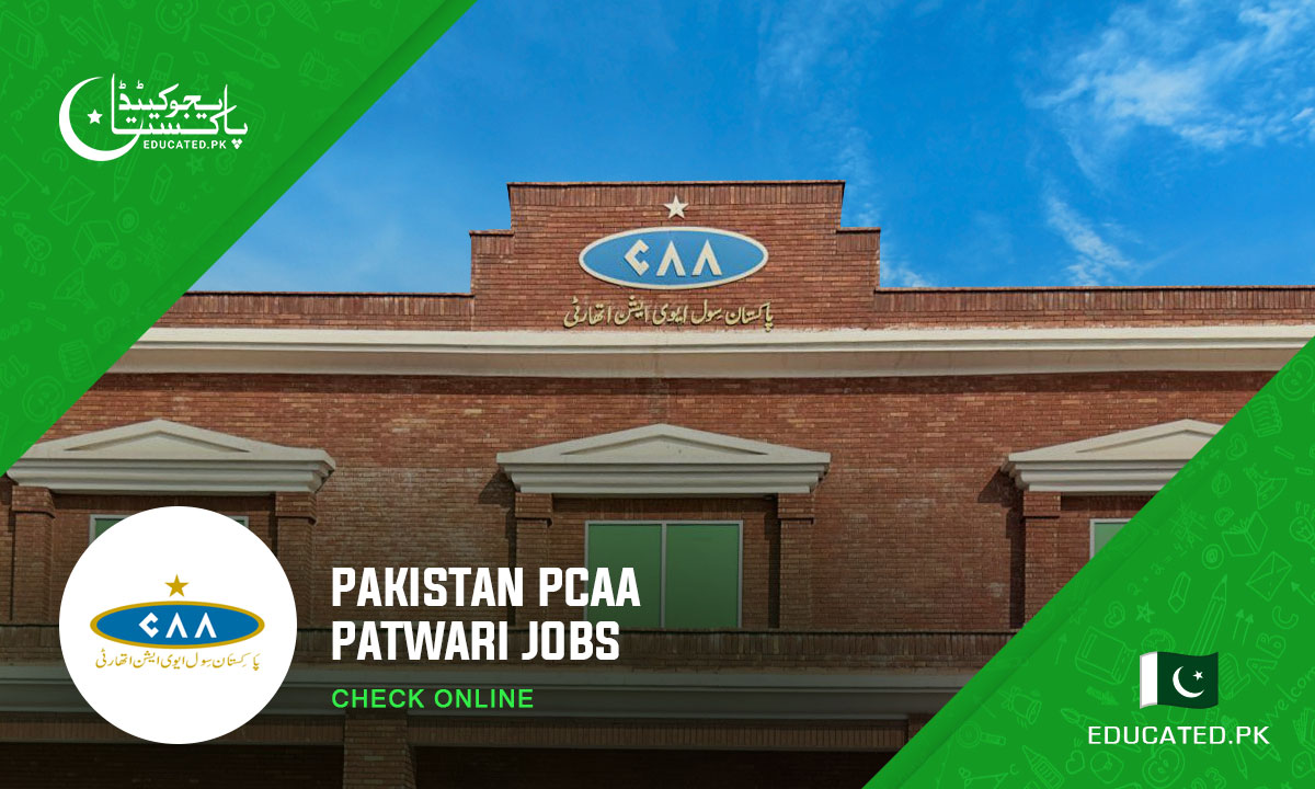 Pakistan PCAA Patwari Jobs Apply Online
