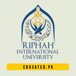 Riphah International University Islamabad Admission Advertisement