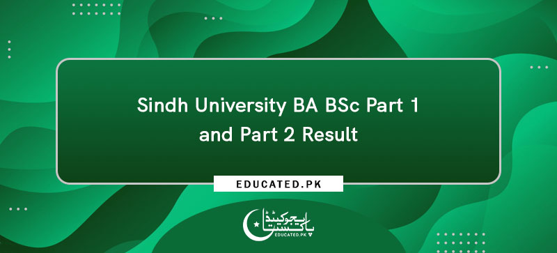 Sindh University BA Result 2024