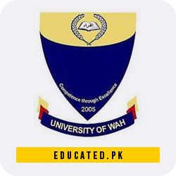 University of Wah Admission Last Date to apply online