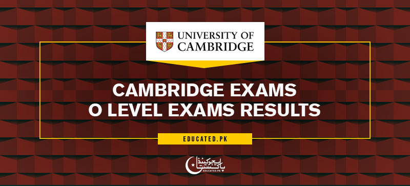 Cambridge Exams O Level Exams Results