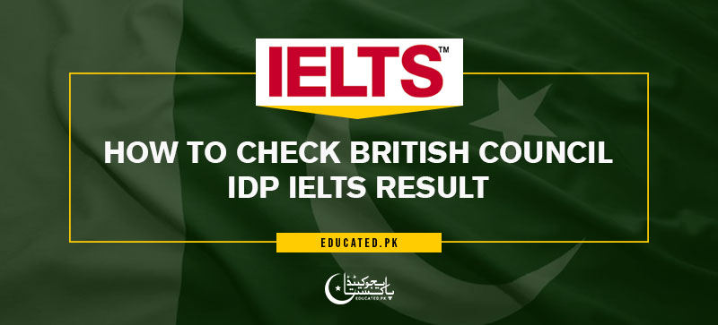 IELTS Test Result 2024 AEO & IDP by CNIC & Roll No