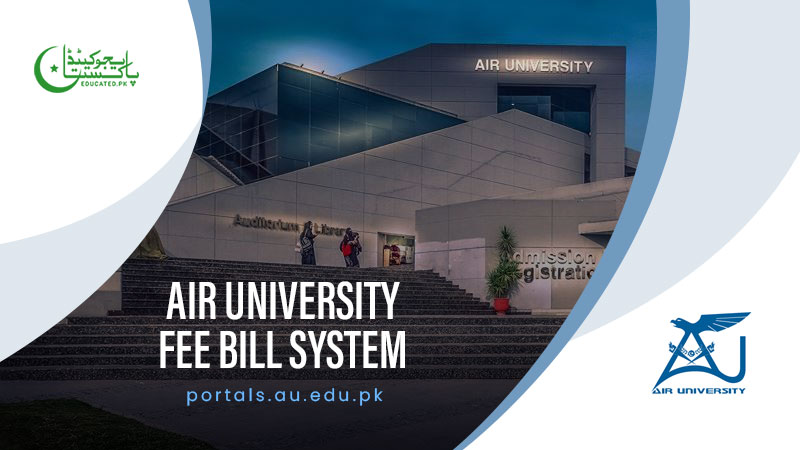 Air University Fee Bill System 2024 Online
