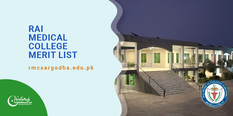 Rai Medical College Merit List 2024 MBBS