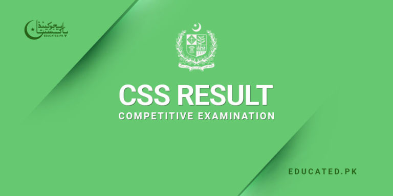 FPSC CSS Result 2025 Selected Candidate List