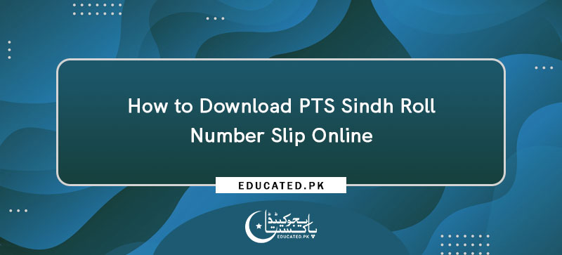 PTS Roll No Slip 2024 Interview Slip PTS.org.pk