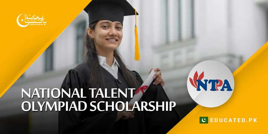 Pakistan National Talent Olympiad Scholarship 2024