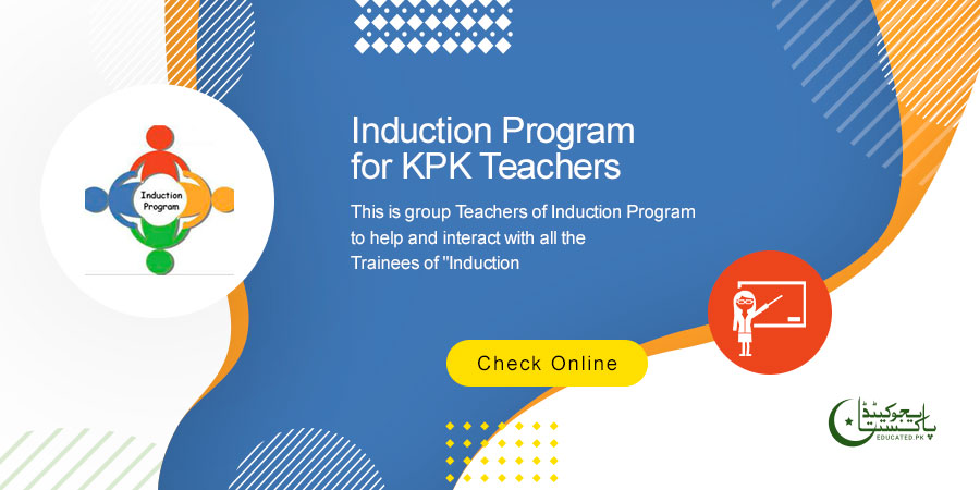 Induction Program Kpk For Teachers 2023