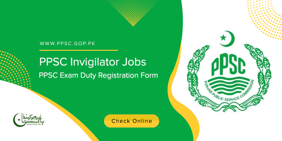 How to apply for PPSC Invigilator Jobs