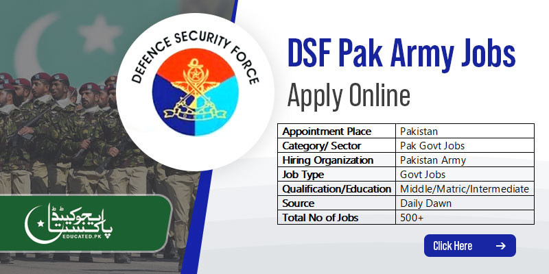How to apply for Pak Army Jobs