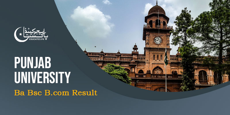 Punjab University Ba Bsc Result 2024 Part 1 Part 2