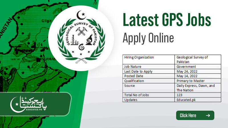 Www GSP gov pk Application Form