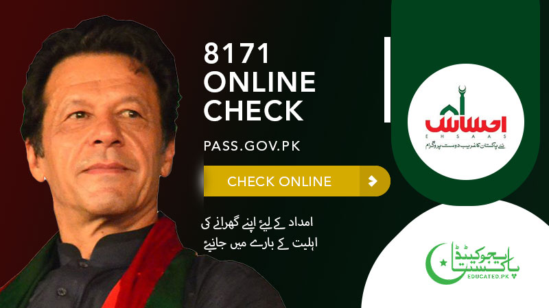 8171 check online Lahore