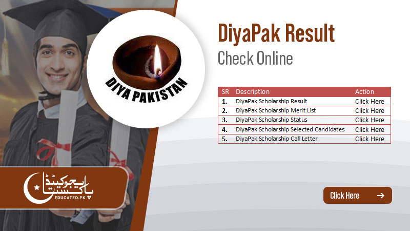 DiyaPak Result Merit List