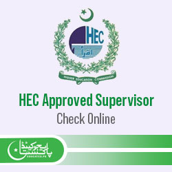 phd approved supervisor hec