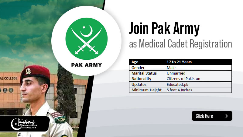 join-pak-army-as-medical-cadet-2024-online-registration