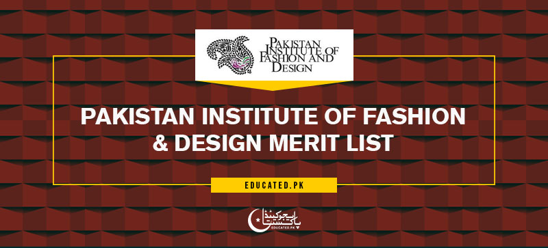 PIFD Lahore Admission Test Result Merit Selected Candidates List