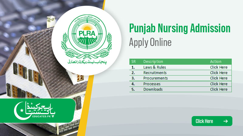 PLRA Online Token Booking Appointment