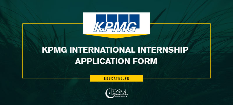 KPMG International Internship Application Form