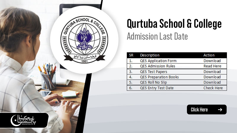 Qurtuba School & College Application Form Download