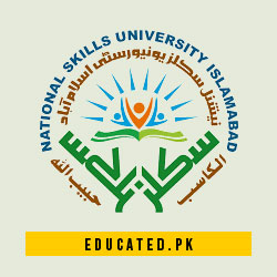 National Skills University Islamabad Admission Last date to Apply Online