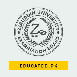 Ziauddin Board Matric Intermediate Result