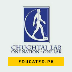 Chughtai Lab Online Report with Patient Number