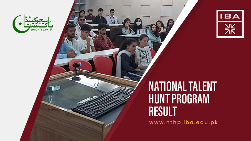 NTHP Result National Talent Hunt Program 2024