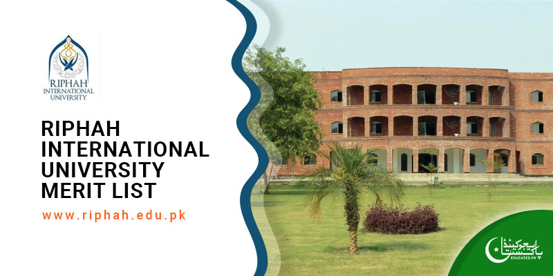 Riphah International University Merit List 2024 MBBS, BDS