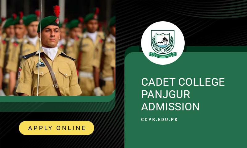 Cadet College Panjgur Admission 2024