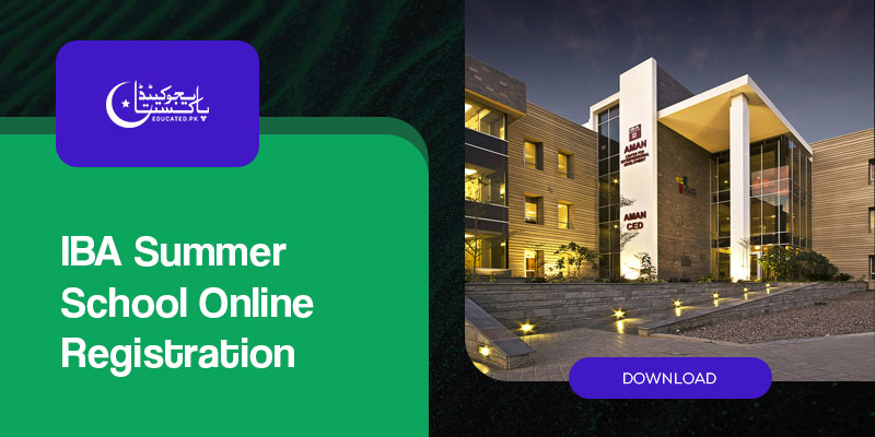 IBA Summer School Online Registration
