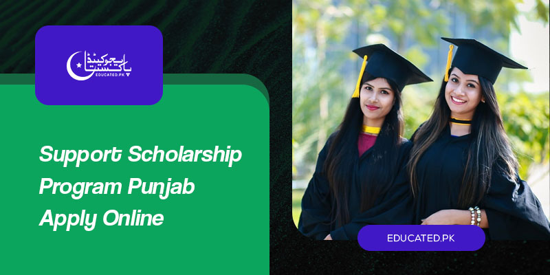 Support Scholarship Program Punjab Apply Online